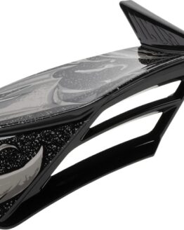 ICON Domain Helmet OTT Rear Spoiler Grand Maw Gray One Size