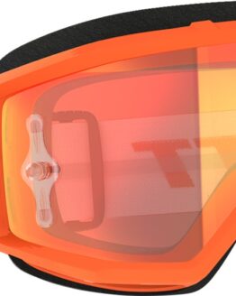 SCOTT Primal Goggles Orange/White Orange Chrome Lens Small Frame