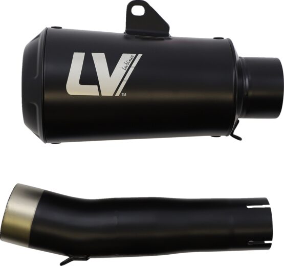 LV-10 Full Black Slip On Exhaust Muffler