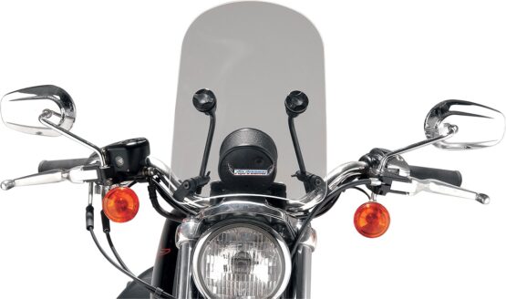 Slipstreamer HD-3 Tombstone Windshield Clear 14"x10" Fits 7/8"/1" Bars