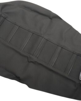 6-Rib Water Resistant Seat Cover - Black