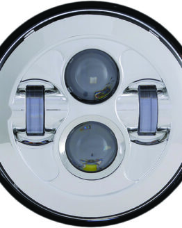 High Definition 7" LED Headlight Chrome