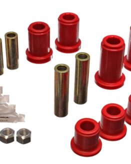 Red Front End Control Arm Bushing Set Fits 01-06 GM Silverado C2500/K2500
