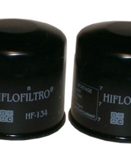 HF134 Oil Filter - Black - 2 Pack