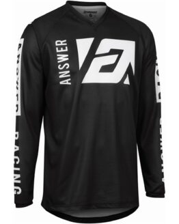Answer Syncron Merge Jersey Black/White - Small