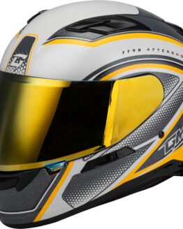 GMAX FF-98 Aftershock Full Face Helmet White/Silver 3X-Large