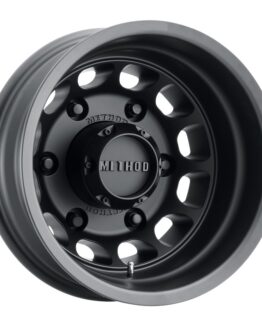 MR901 - REAR 16x6 -134mm Offset 6x180 138.9mm CB Matte Black Wheel
