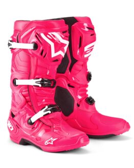 Alpinestars Tech 10 Boots Diva Pink/White US 7 EU 40.5