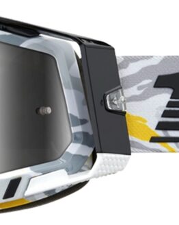 100% Racecraft 2 Goggle Silver Mirror Lens Korb Adult Unisex