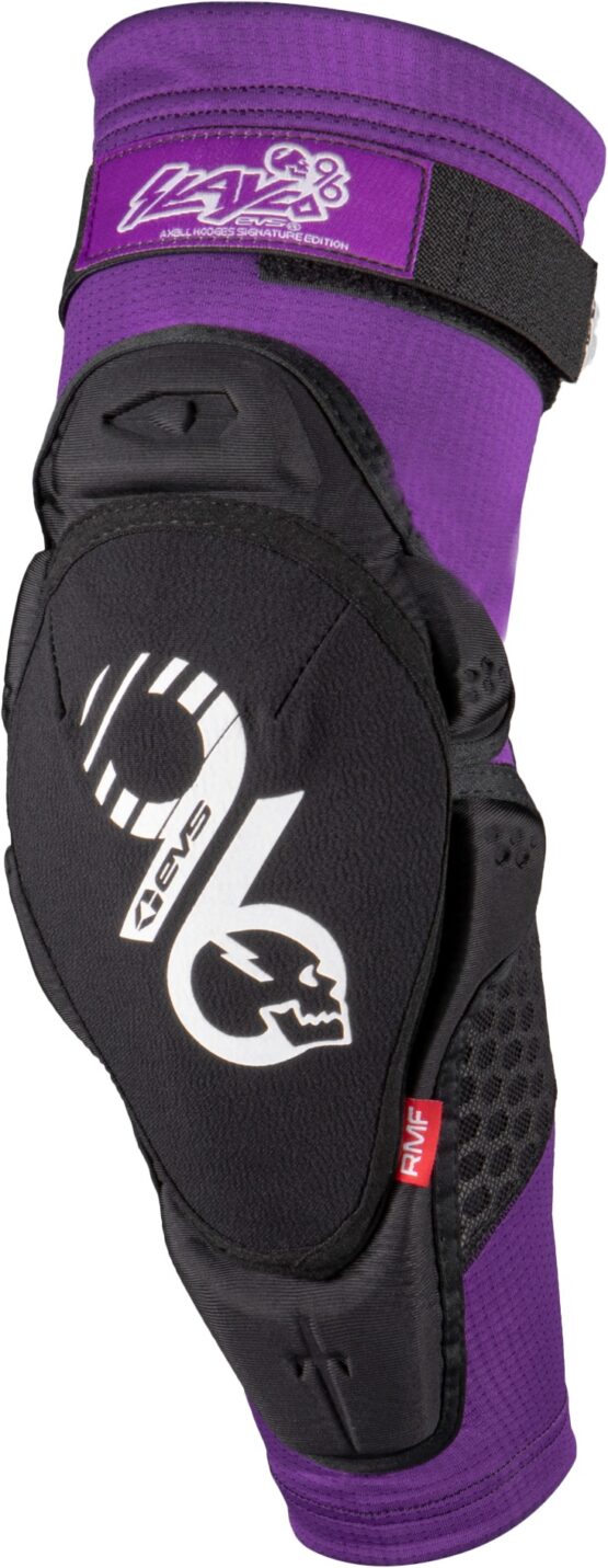 EVS Slayco96 Knee Guard Pair Purple/Black - 2XL - Image 3