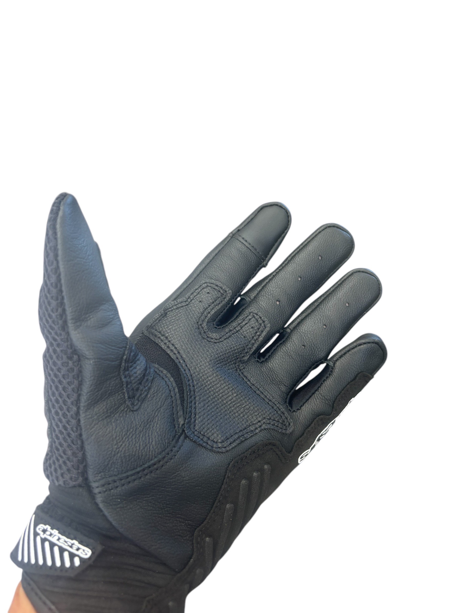 SMX-1 Air V2 Motorcycle Gloves, Black, Medium - Image 4