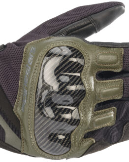 Alpinestars Chrome Glove Black/Forest XL Men's Leather/Textile