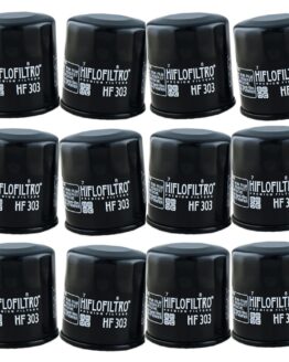 HF303 Oil Filter - Black - 12 Pack