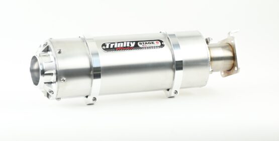 Brushed Aluminum Slip On Exhaust - Image 2