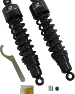 Progressive 412 HD Shocks Black 13.5" Fits Triumph