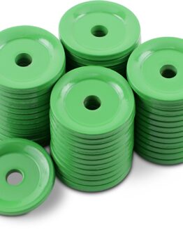 Woody's Grand Digger Round Support Plates Green 48 Pack