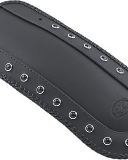 Mustang Motorcycle Fender Bib with Black Studs