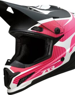 Z1R Rise Flame Helmet Matte Pink/White/Black XL
