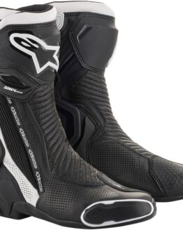 SMX Plus Street Riding Boots Black/White US 6