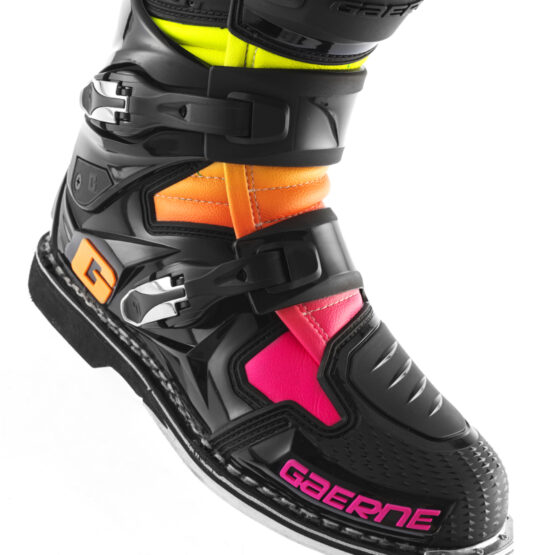 Gaerne SG12 Limited Edition Boot Black/Orange/Pink Size 10.5 - Image 3