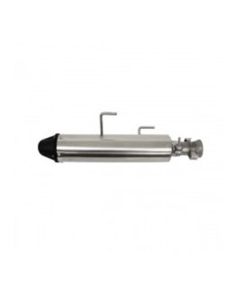 MBRP Power Tech 4 Slip-On Exhaust Silver Fits 14-17 Wildcat Trail