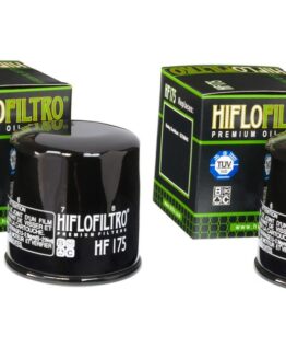 HF175 Oil Filter - Black - 2 Pack