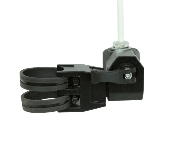 Whip Flag Mount - Folding Tube Mount for 1"-2" Cages w/ Cam Lock & Pivot Adjust - Image 6