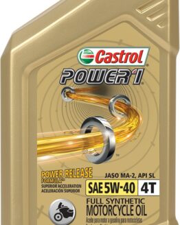 Power1 Racing Synthetic 4T Motor Oil - 5W40 1 Qt
