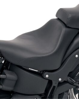 Wide Renegade Deluxe Solo Seat Black Gel Low