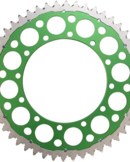Renthal Twinring Rear Sprocket 520 50T Green Fits 20-22 KLX300R