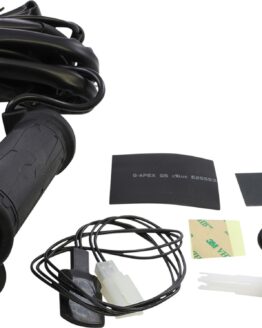 Koso Apollo Heated Grips with Thumb Warmer 7/8in x 130mm Universal