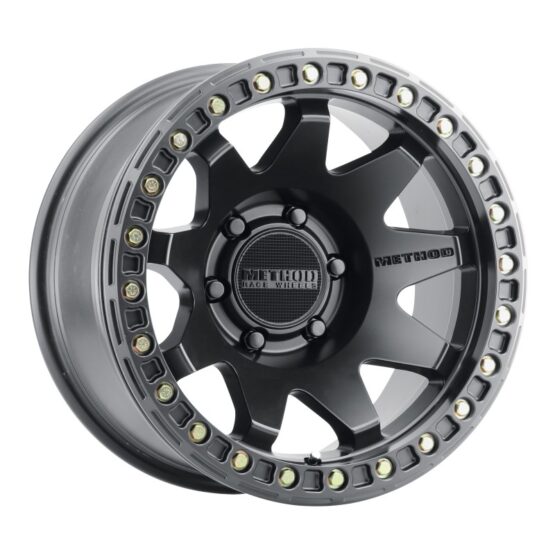 MR108 17x9 -44mm Offset 6x5.5 106.25mm CB Matte Black w/BH-H24125-38 Wheel - Image 2