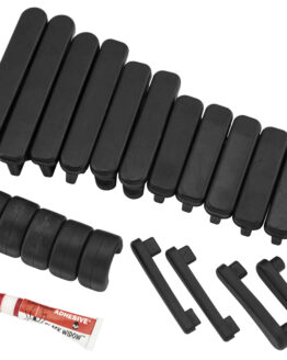 Replacement Rubber Pad Set for Transformer Boards, Black