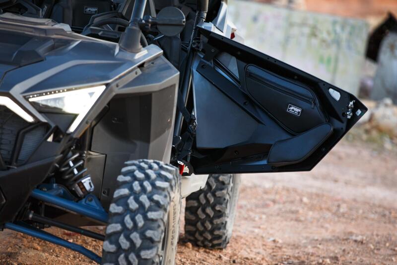 PRP Polaris RZR PRO XP PRO R Turbo R Front Door Bags with Knee Pad Pair - Image 3