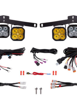 17-20 Ford Raptor SS3 LED Fog Light Kit Yellow Sport