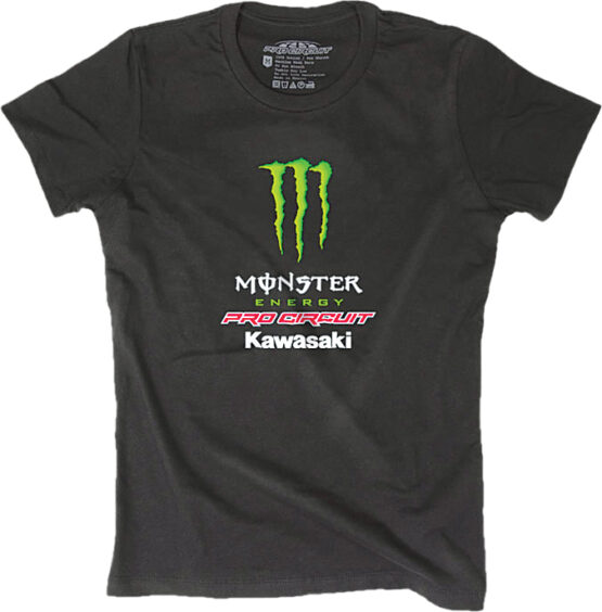 Women's Monster Team Tee Black Medium