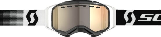 Scott Prospect Snow Cross LS Goggle Black/White Bronze Chrome Lens - Image 3