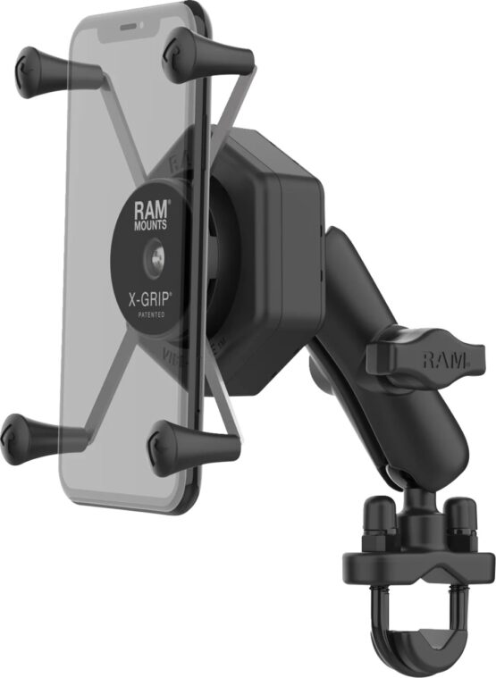 Rail Mount with X-Grip Cradle for Cell Phones/Phablets - Image 3