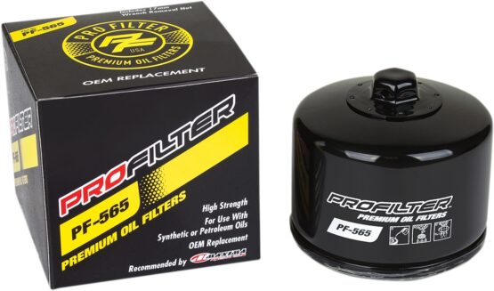 Pro Filter Spin-On Oil Filter PF-565 Black