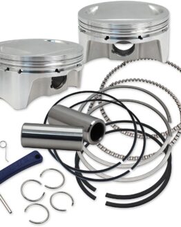 107" Big Bore Forged Piston Kit 3.937" Standard Bore