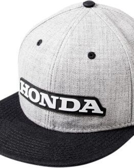 Men's Honda Bold Snapback Hat Grey/Black One Size by Factory Effex