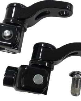 Drag Specialties Adjustable Passenger Peg Mount Black