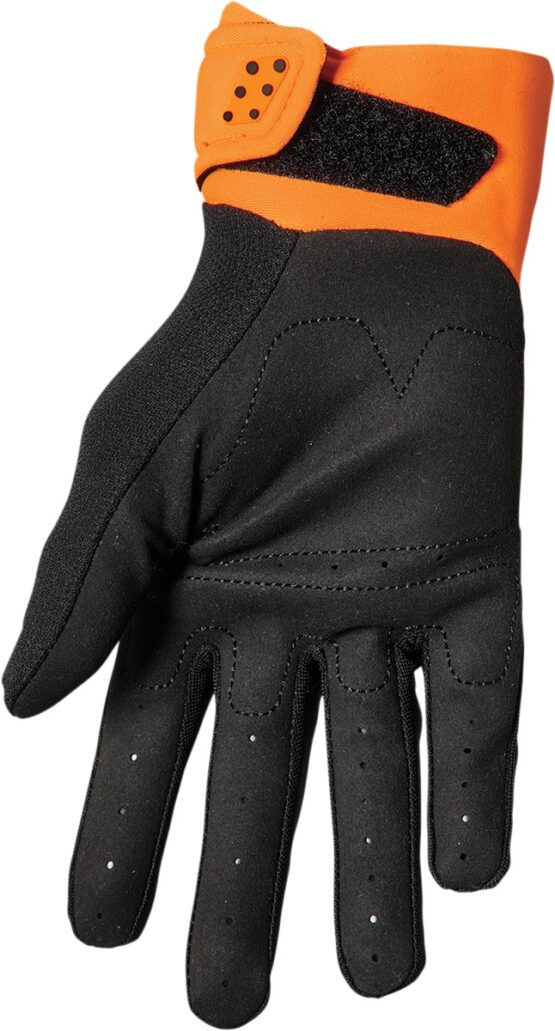 Thor Youth Spectrum Gloves XS Orange/Black - Image 2