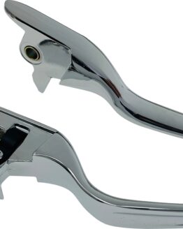 Drag Specialties Short Lever Set Chrome For Harley-Davidson Softail