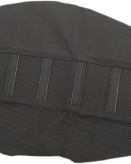 6-Rib Water Resistant Seat Cover - Black