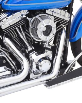 Arlen Ness Inverted Beveled Air Cleaner Kit Chrome