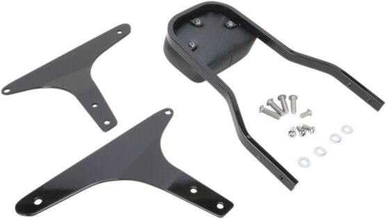 Short Square 14" Sissy Bar - Black - Image 2