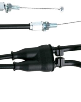 Motion Pro Black Throttle Cable Set Push-Pull