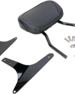 Round 12" Sissy Bar - Black