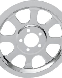 Drag Specialties Chrome Rear Pulley Insert 70T For Harley-Davidson Softail